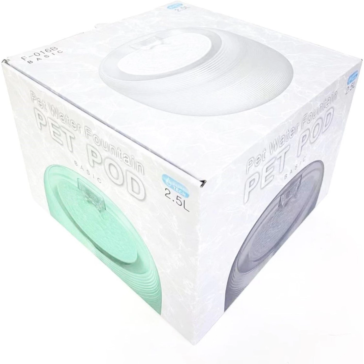 GroovyPets 2.5-L Translucent Pet Drinking Water Fountain Waterer For Cats & Dogs - Image 9