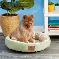 American Kennel Club AKC Casablanca Bolster Cat & Dog Bed