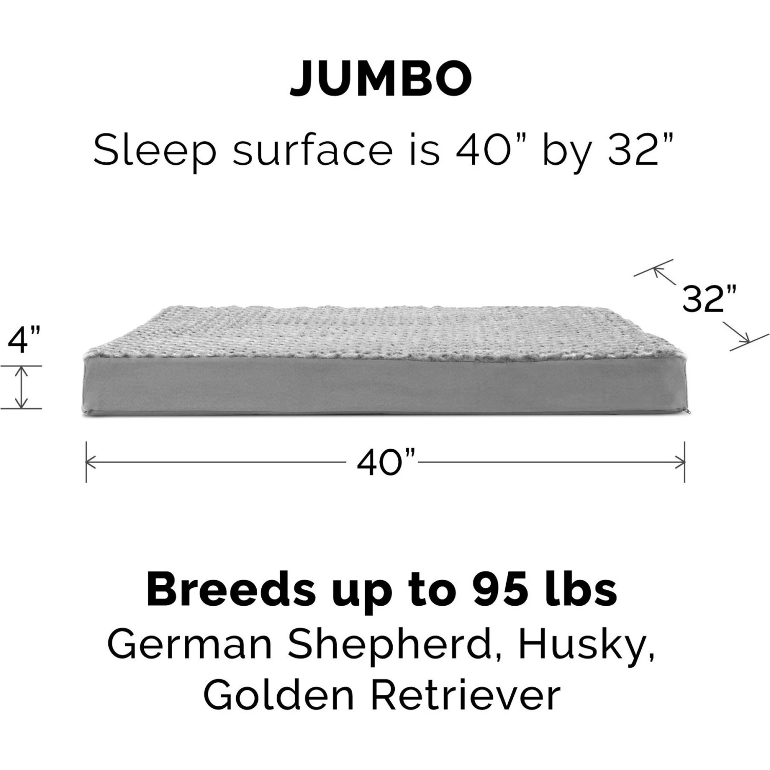 FurHaven NAP Ultra Plush Orthopedic Deluxe Cat & Dog Bed With Removable Cover - Image 3