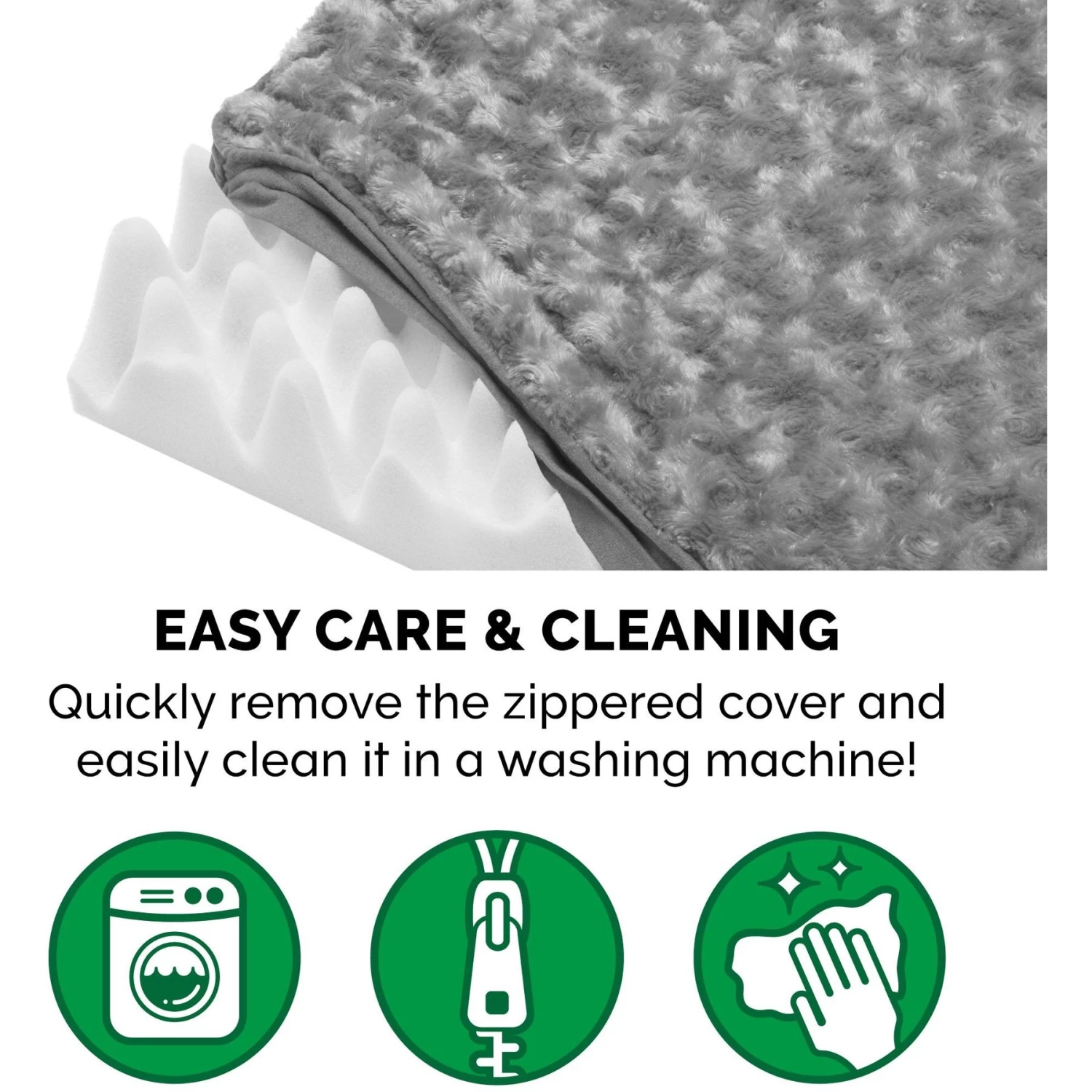 FurHaven NAP Ultra Plush Orthopedic Deluxe Cat & Dog Bed With Removable Cover - Image 8