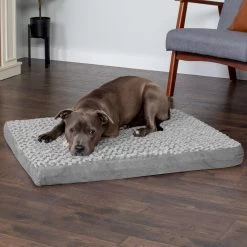 FurHaven NAP Deluxe Memory Foam Pillow Dog Bed With Removable Cover