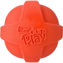 Hartz Dura Play Ball Squeaky Latex Dog Toy, Color Varies