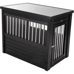 New Age Pet EcoFLEX Single Door Furniture Style Dog Crate & End Table