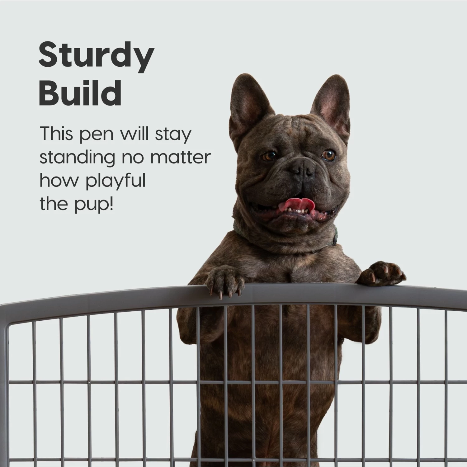 IRIS USA 4-Panel Dog Exercise Playpen, 24-in - Image 4