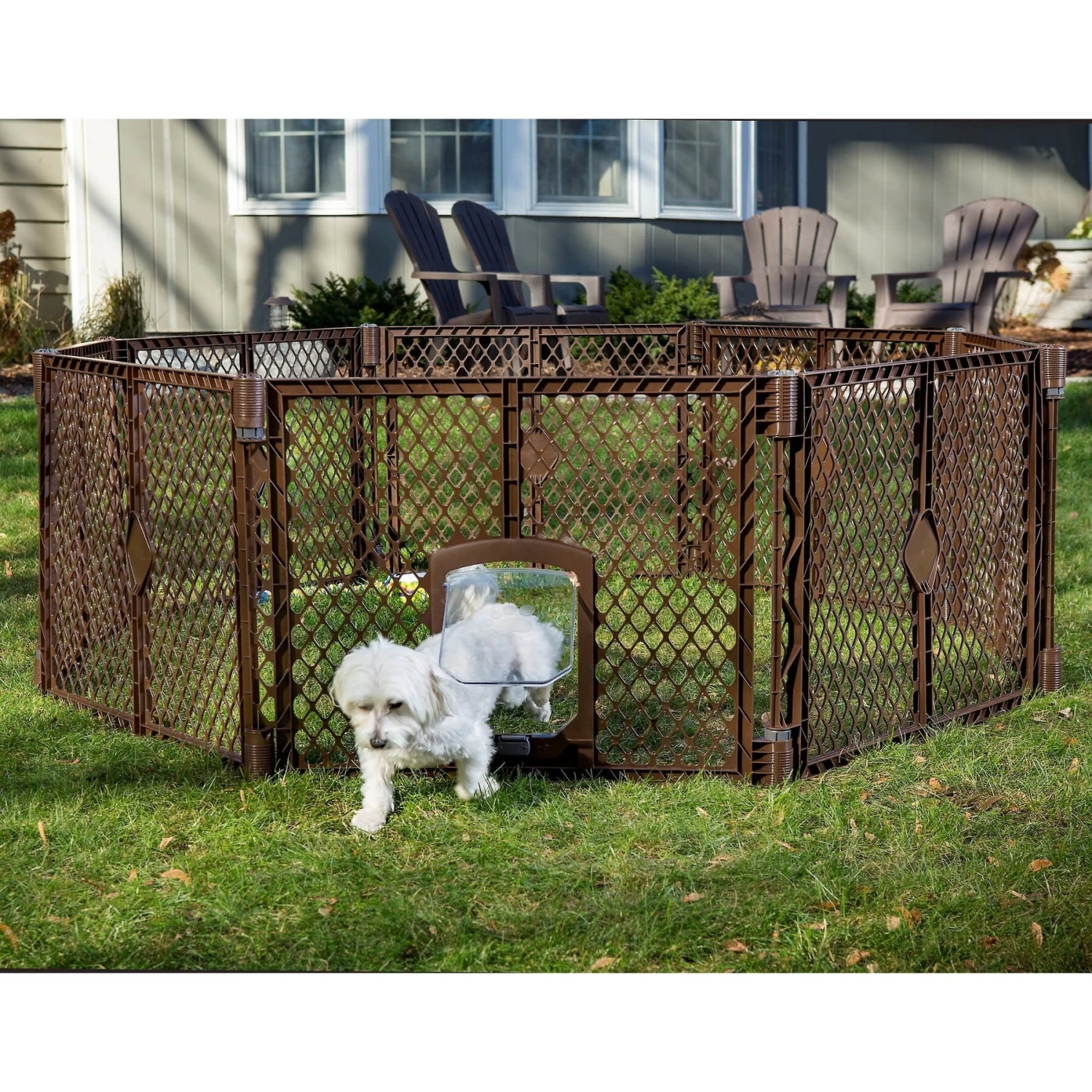 MyPet 8-Panel Petyard Passage Plastic Dog Pen - Image 4