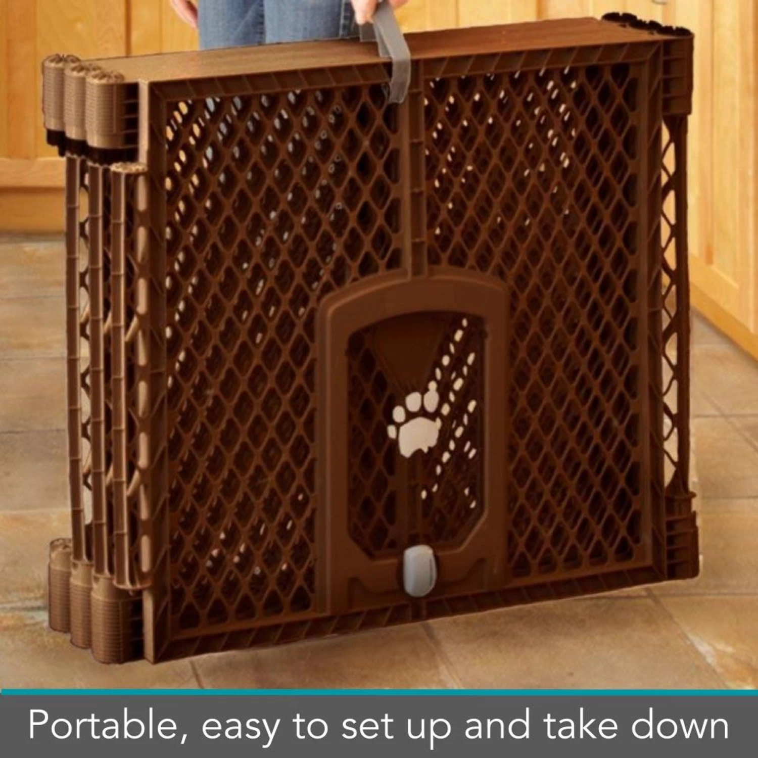 MyPet 8-Panel Petyard Passage Plastic Dog Pen - Image 5