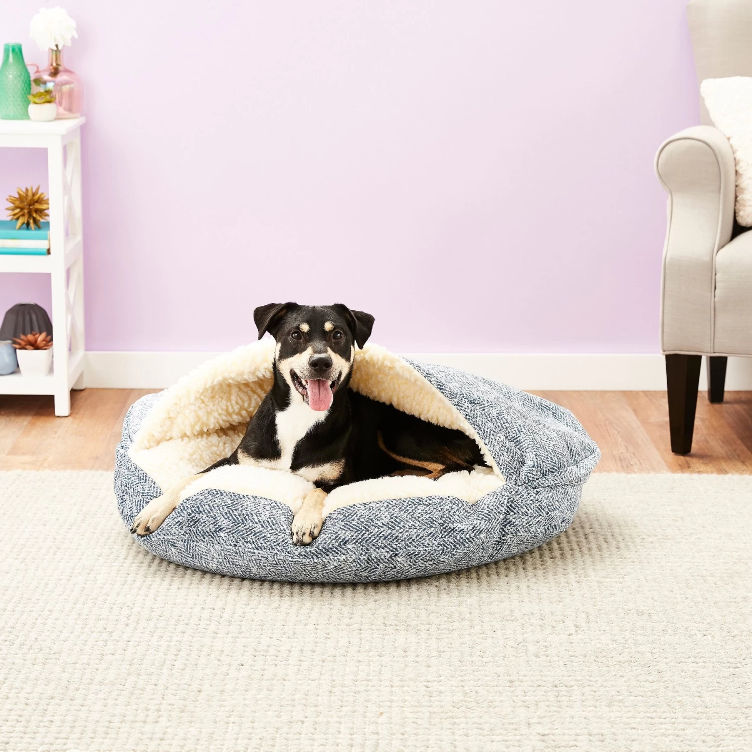 Snoozer Pet Products Microsuede Cozy Cave Dog & Cat Bed