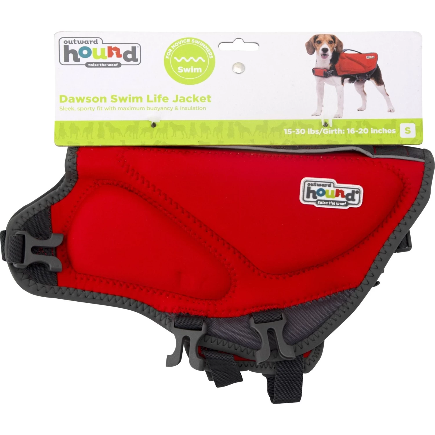 Outward Hound Neoprene Dawson Swimmer Dog Life Jacket - Image 7