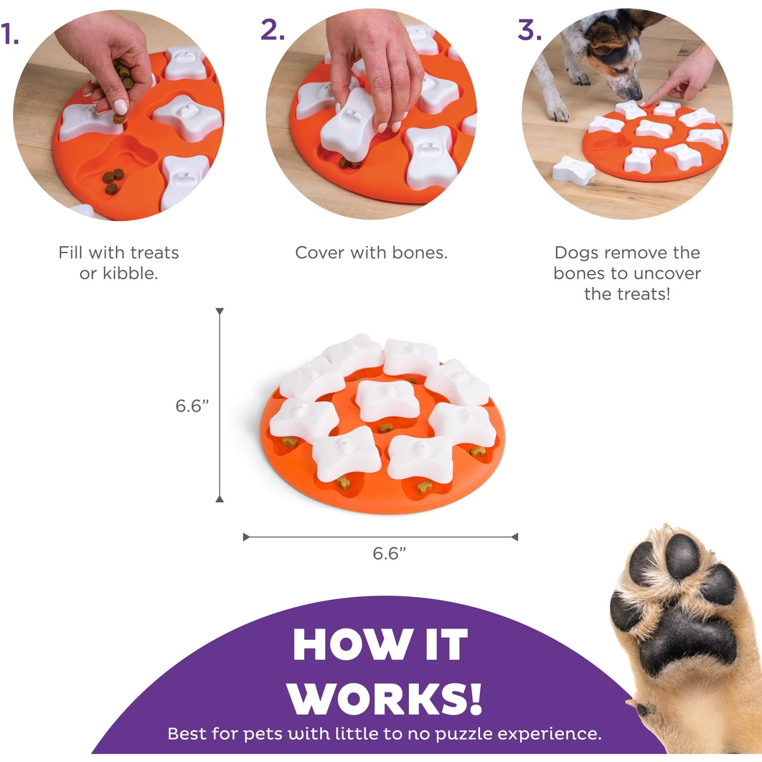 Nina Ottosson By Outward Hound Puppy Smart Dog Toy - Image 3