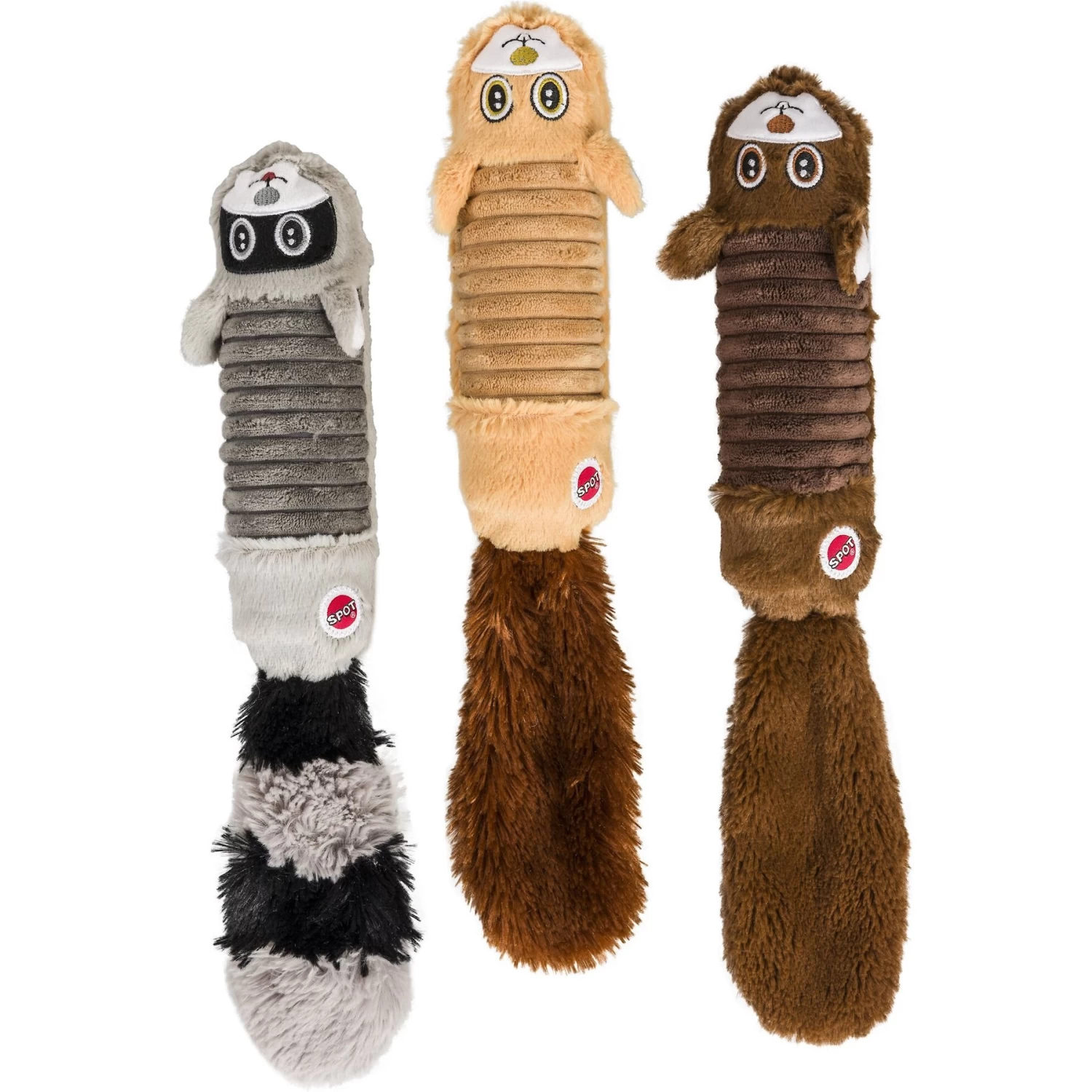 Ethical Pet Long Jax Squeaky Plush Dog Toy, Character Varies - Image 2