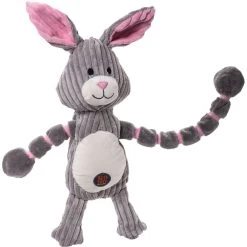 Charming Pet Thunda Tugga Bunny Squeaky Plush Dog Toy