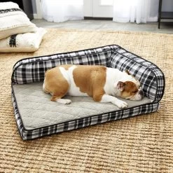 La-Z-Boy Sadie Orthopedic Bolster Dog Bed With Removable Cover