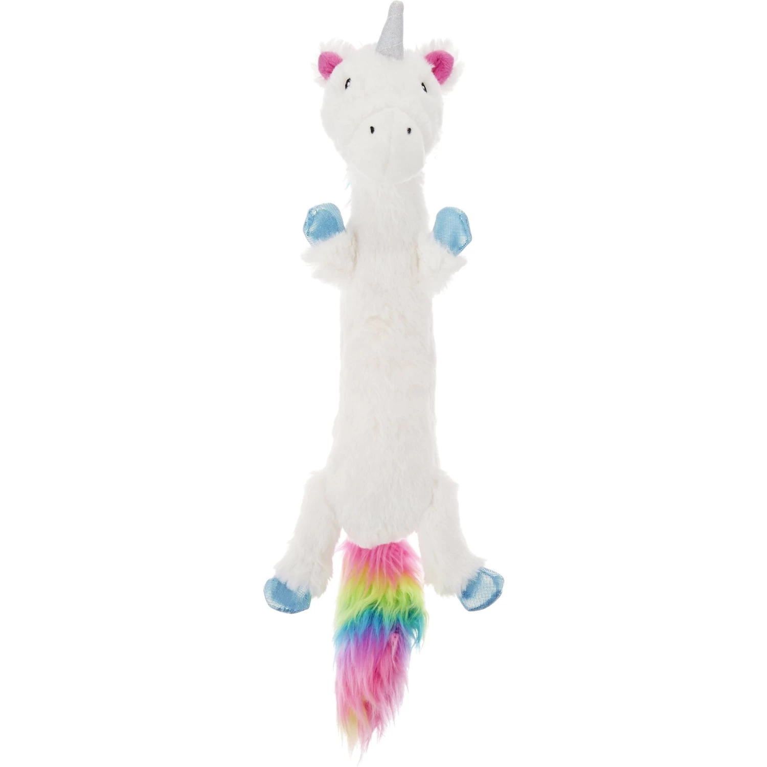 Frisco Unicorn Skinny Plush Squeaky Dog Toy