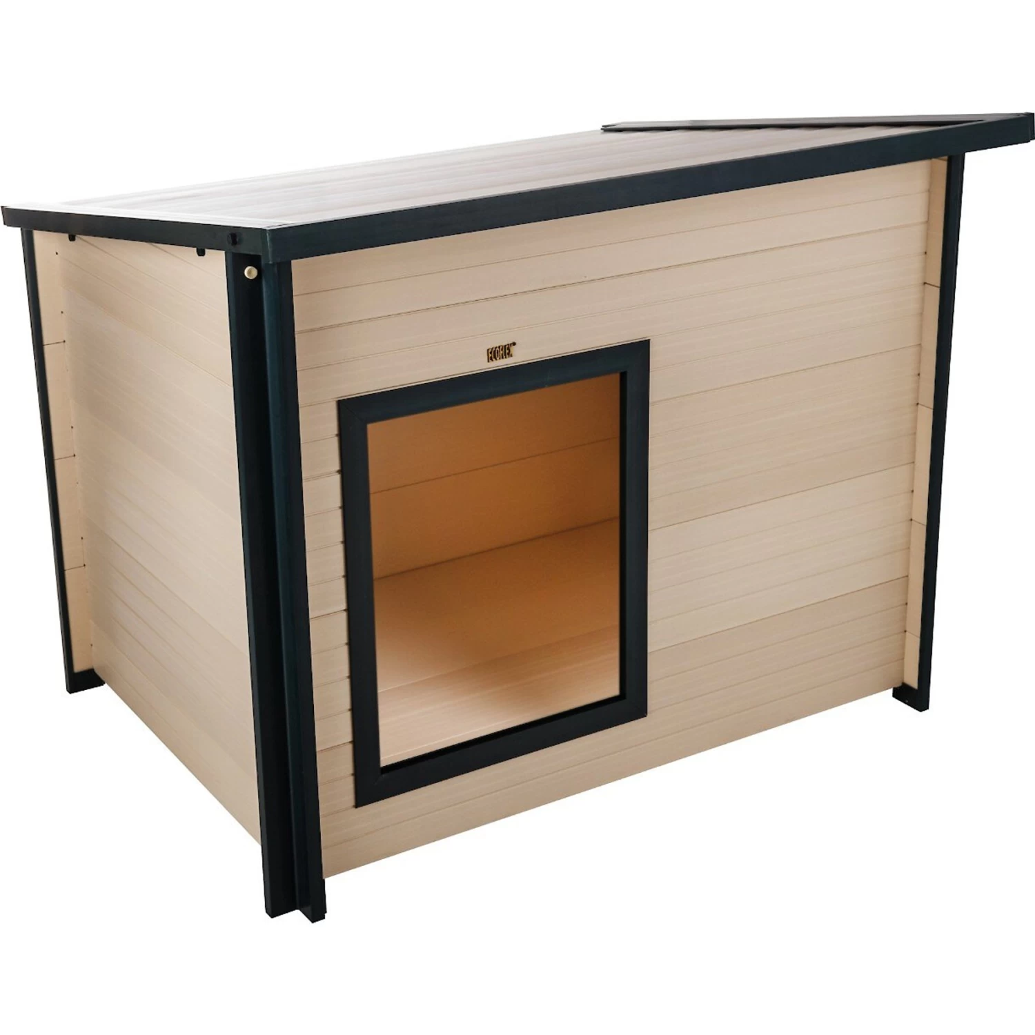 New Age Pet ECOFLEX Rustic Lodge Style Outdoor Dog House - Image 5