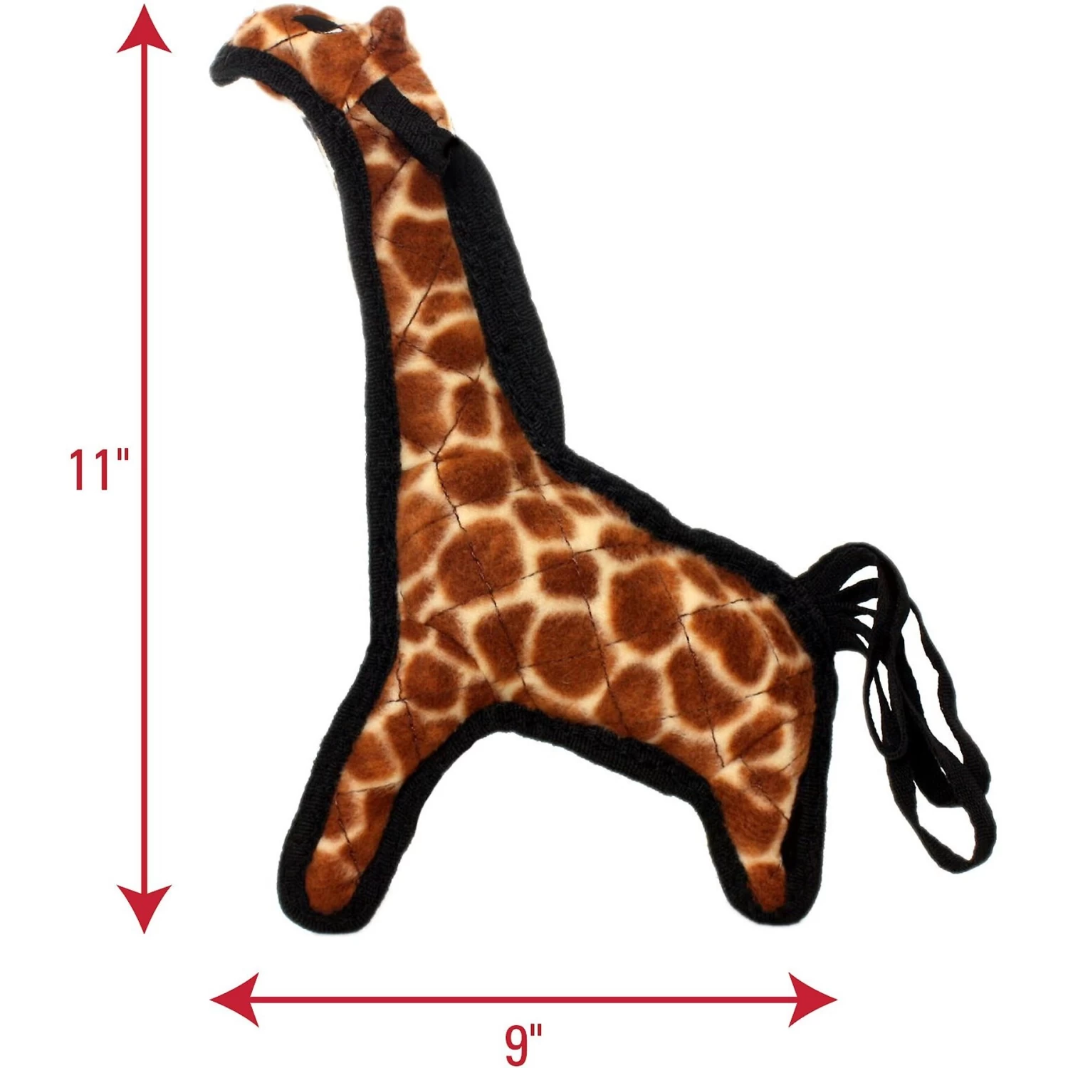 Tuffy's Jr Zoo Giraffe Plush Dog Toy - Image 2
