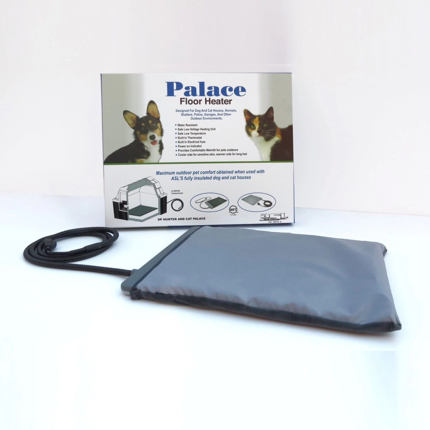 DP Hunter Dog House & Heating Pad - Image 8