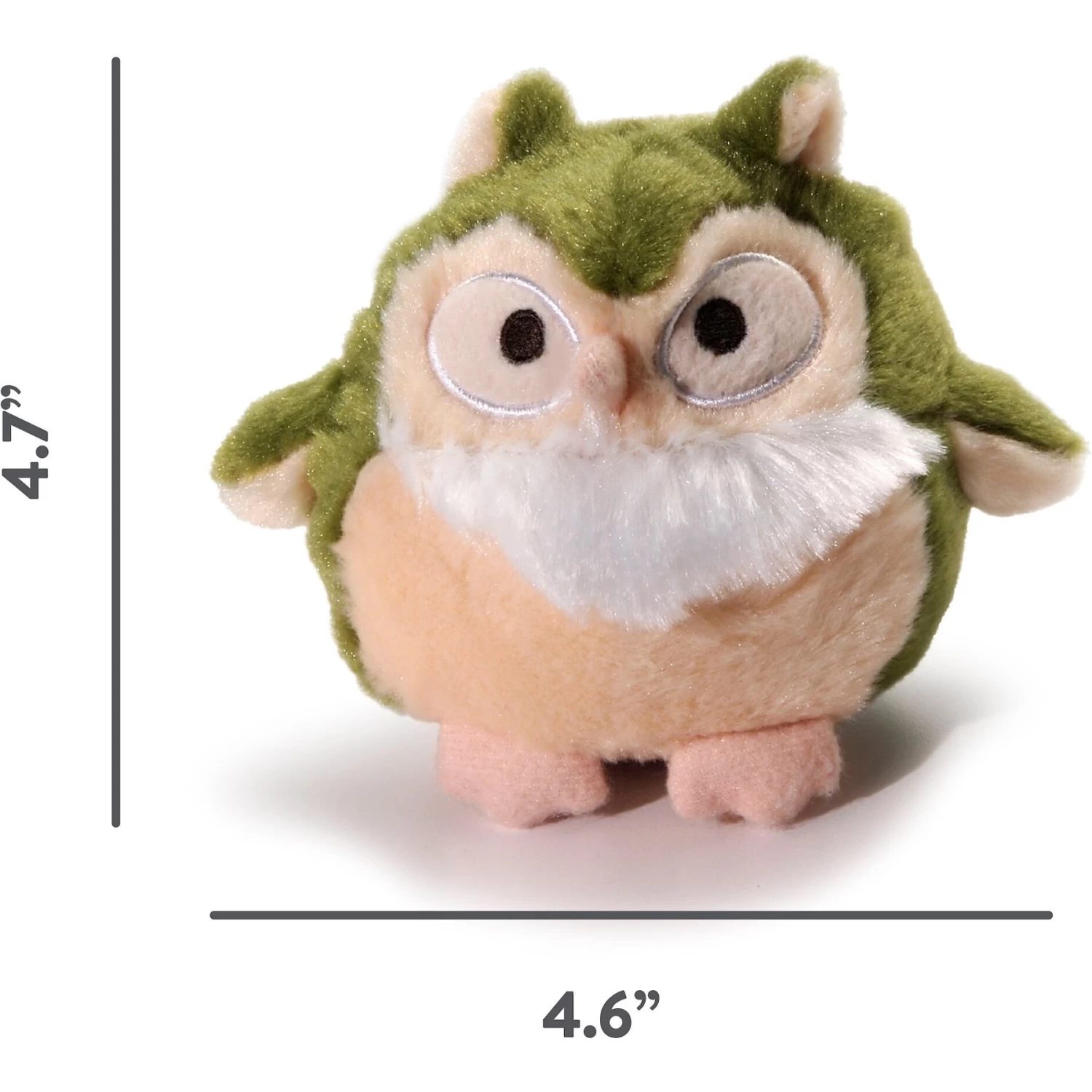 Charming Pet Howling Hoots Squeaky Plush Dog Toy - Image 2