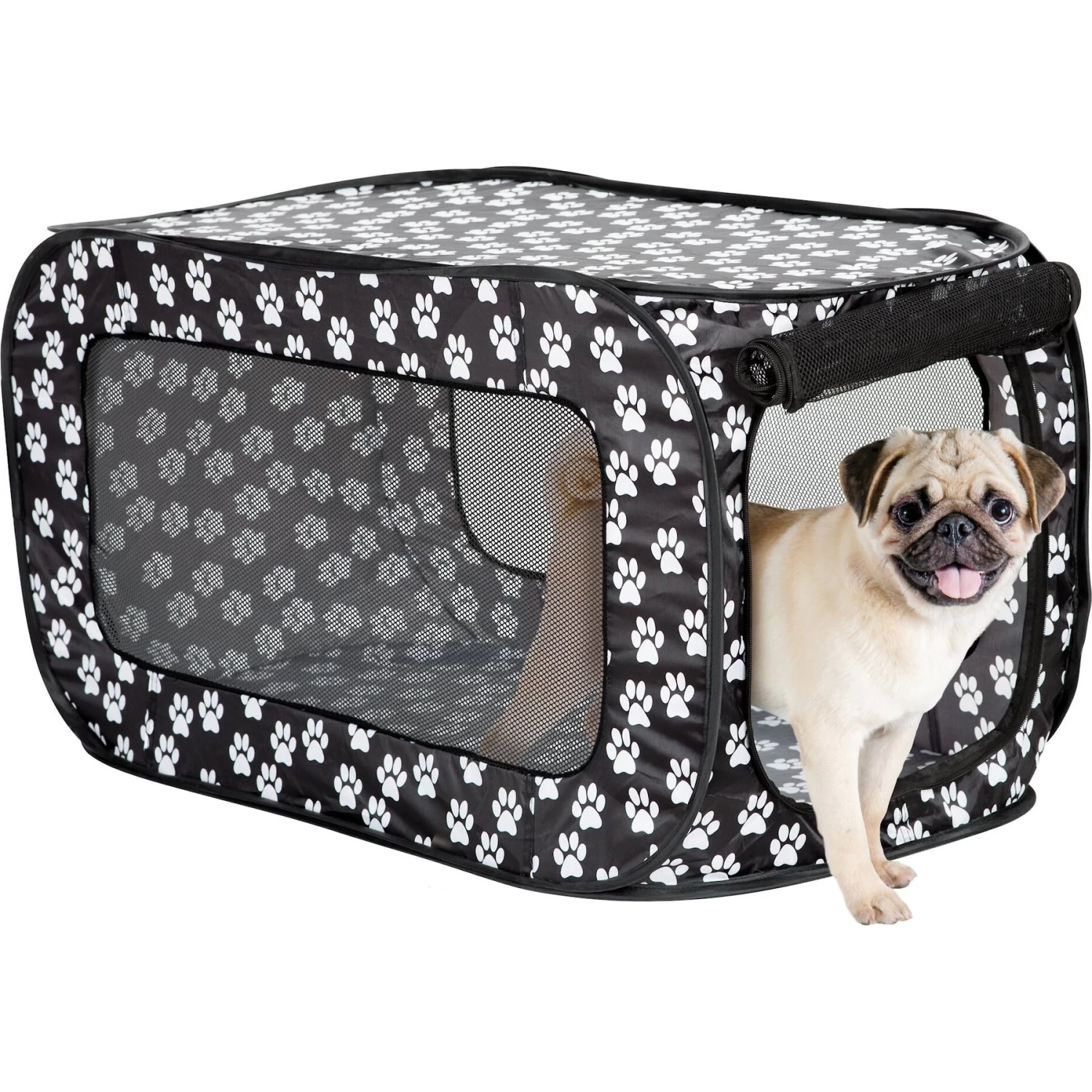 Etna Pop-Open Single Door Collapsible Soft-Sided Dog Crate - Image 3