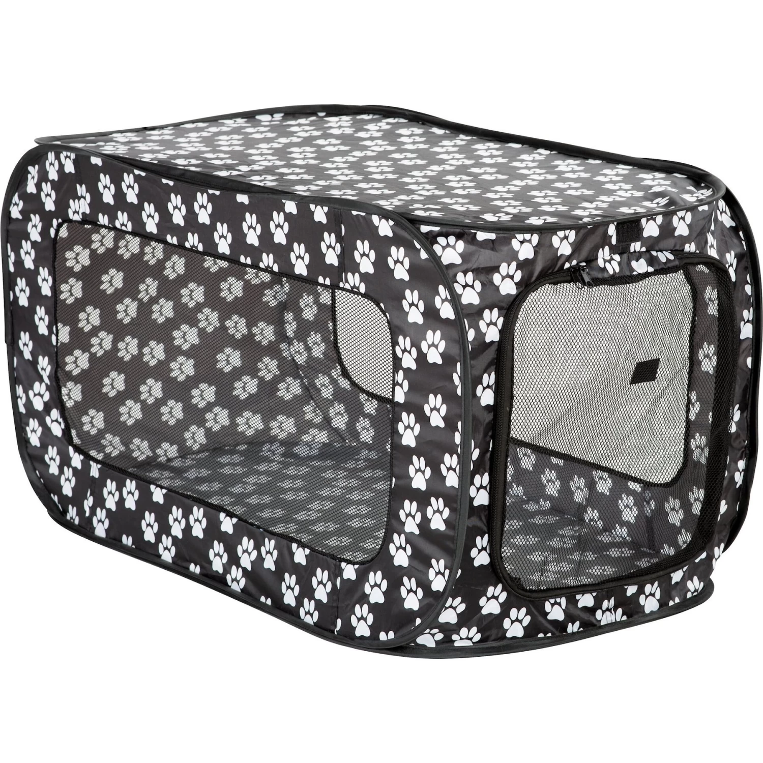 Etna Pop-Open Single Door Collapsible Soft-Sided Dog Crate - Image 5