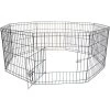 Iconic Pet 8-Panel Portable Foldable Wire Dog Pen