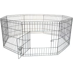 Iconic Pet 8-Panel Portable Foldable Wire Dog Pen