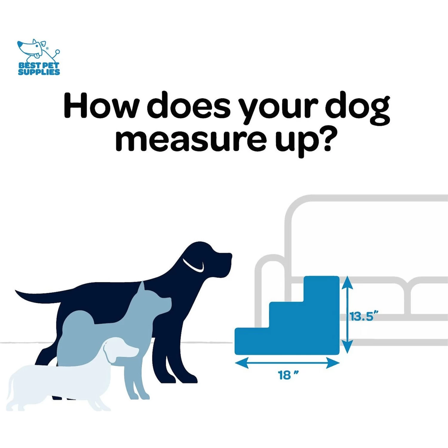 Best Pet Supplies Linen & Foam Cat & Dog Stairs - Image 4