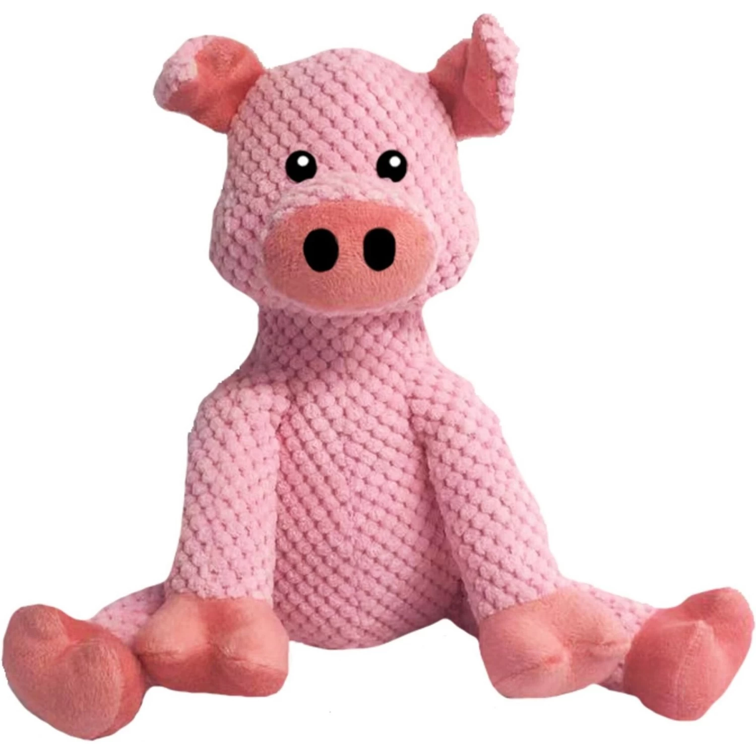 Fab Dog Floppy Pig Squeaky Plush Dog Toy