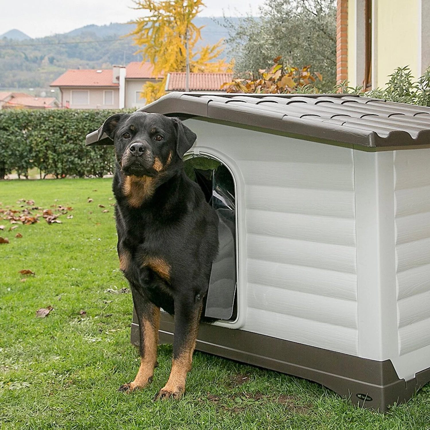 MidWest Ferplast Villa Dog Kennel With Folding Porch - Image 6