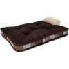 American Kennel Club AKC Blanket & Burlap Stripes Pillow Dog Bed