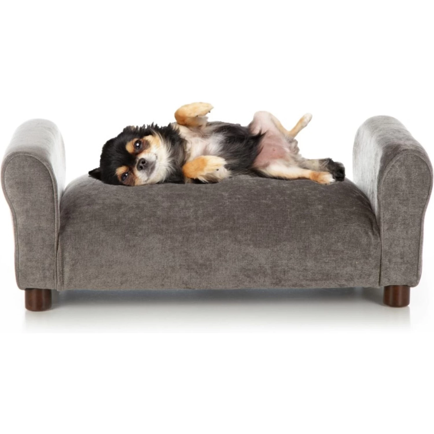 Club Nine Pets Traditional Settee Sofa Cat & Dog Bed, Brown