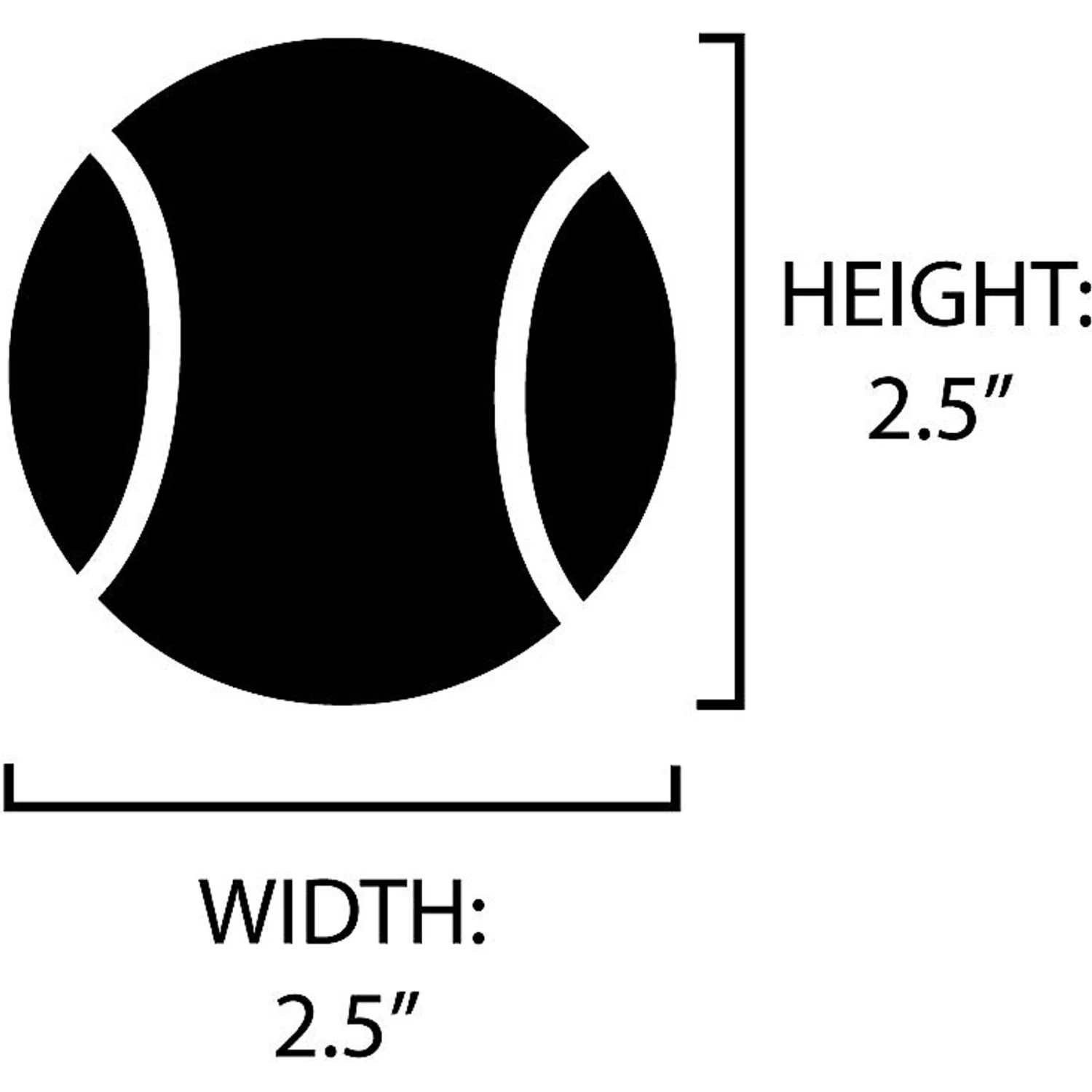 Buckle-Down Star Wars Darth Vader Squeaky Tennis Ball Dog Toy, 3-Pack - Image 4