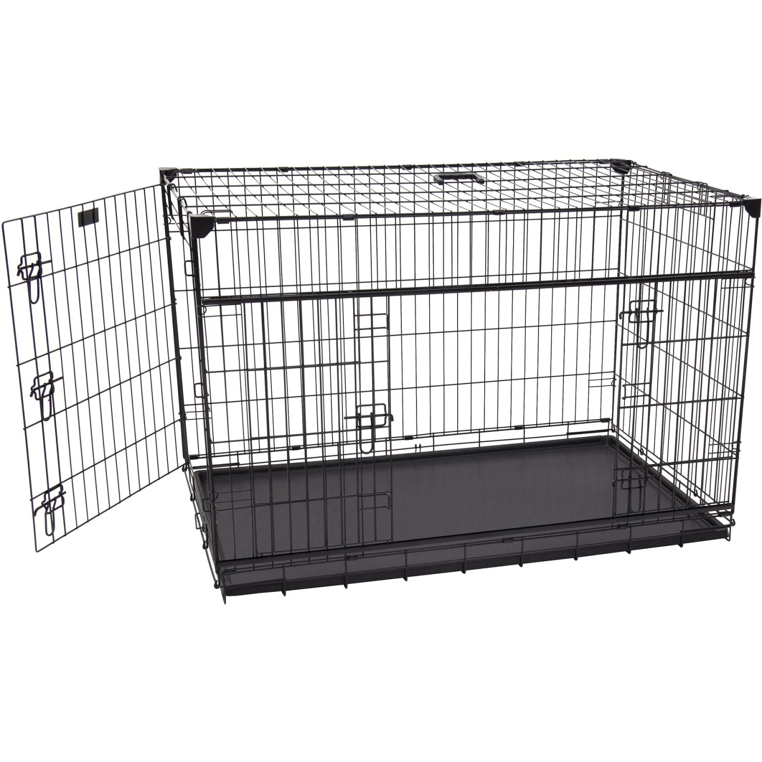 Lucky Dog Sliding Double Door Wire Dog Crate - Image 6