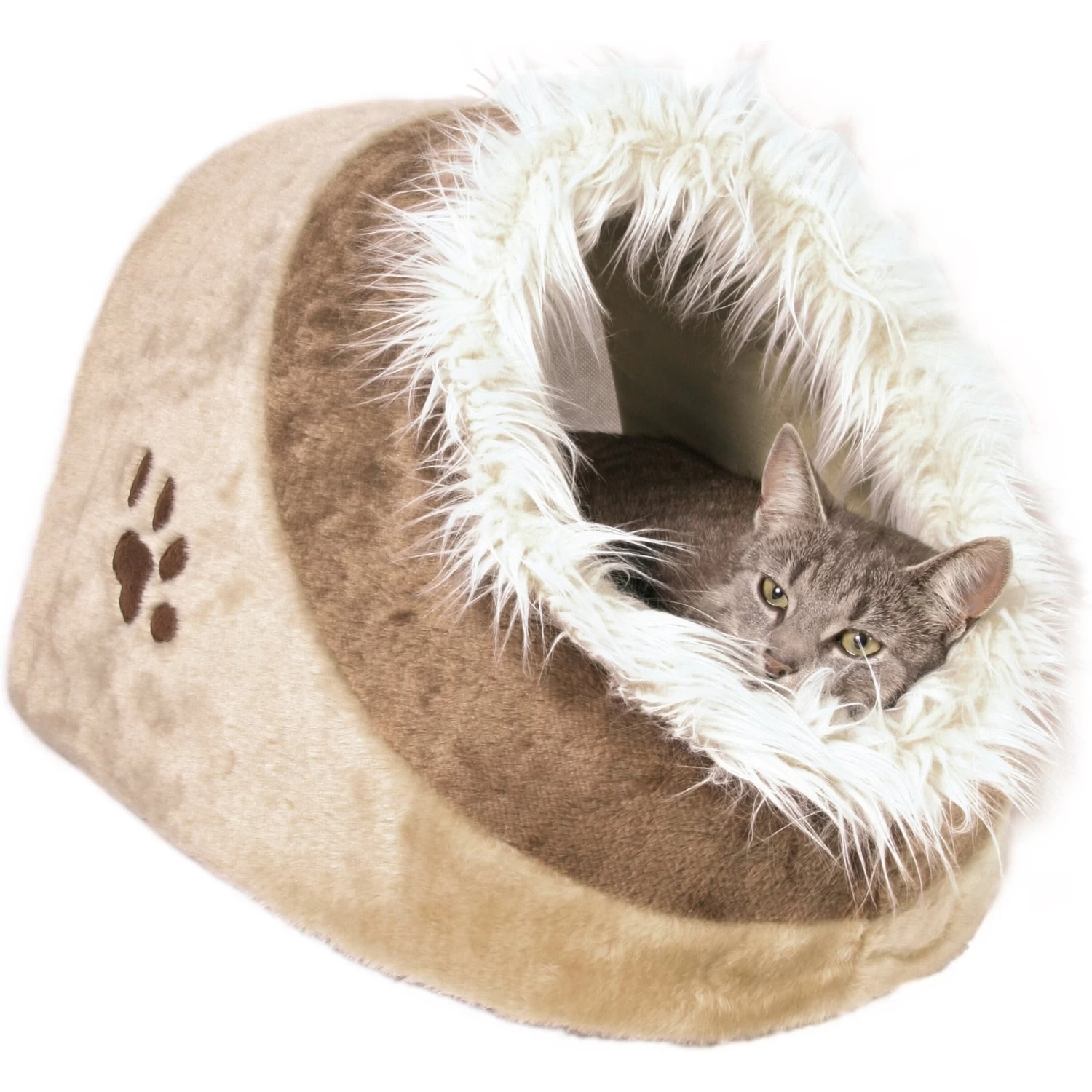 TRIXIE Minou Cuddly Cave Dog & Cat Bed - Image 3