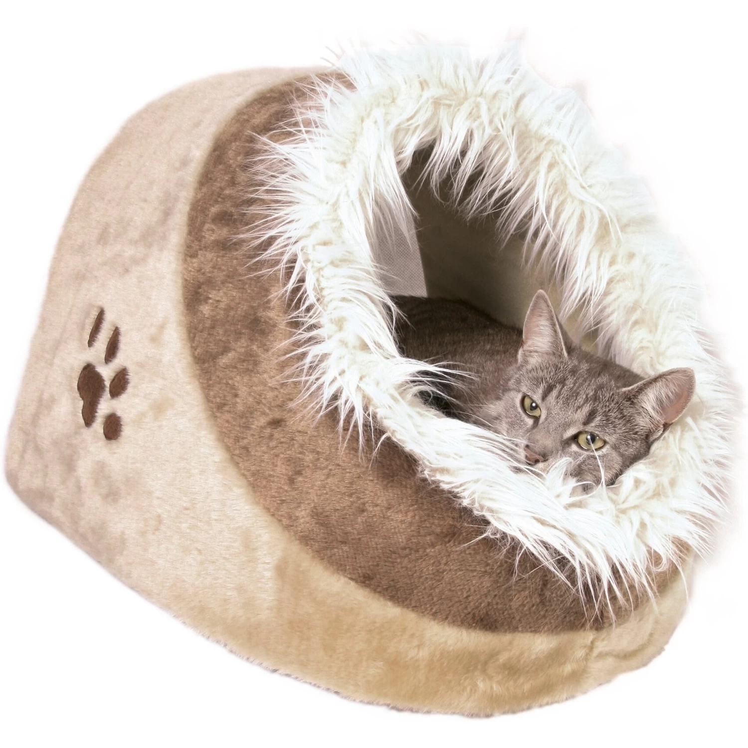 TRIXIE Minou Cuddly Cave Dog & Cat Bed - Image 5