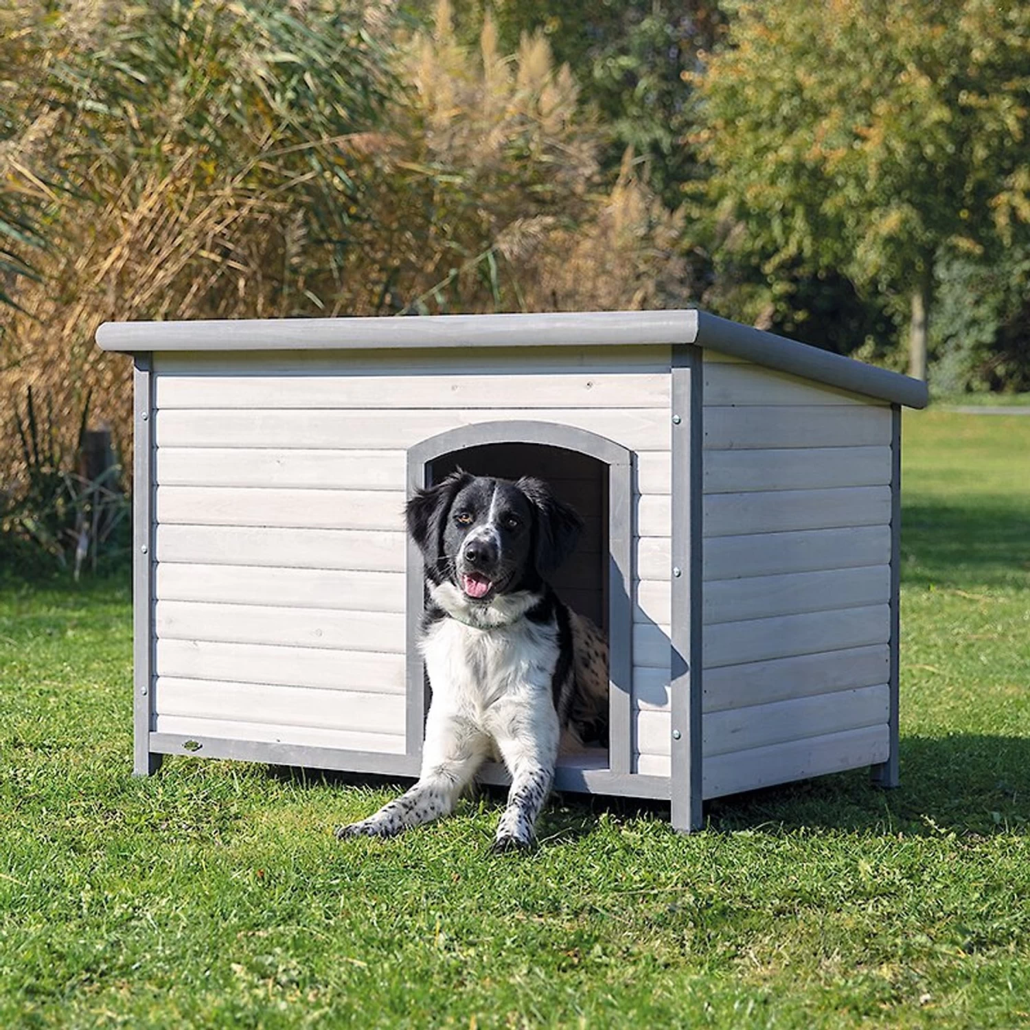 TRIXIE Natura Flat Roof Club Dog House