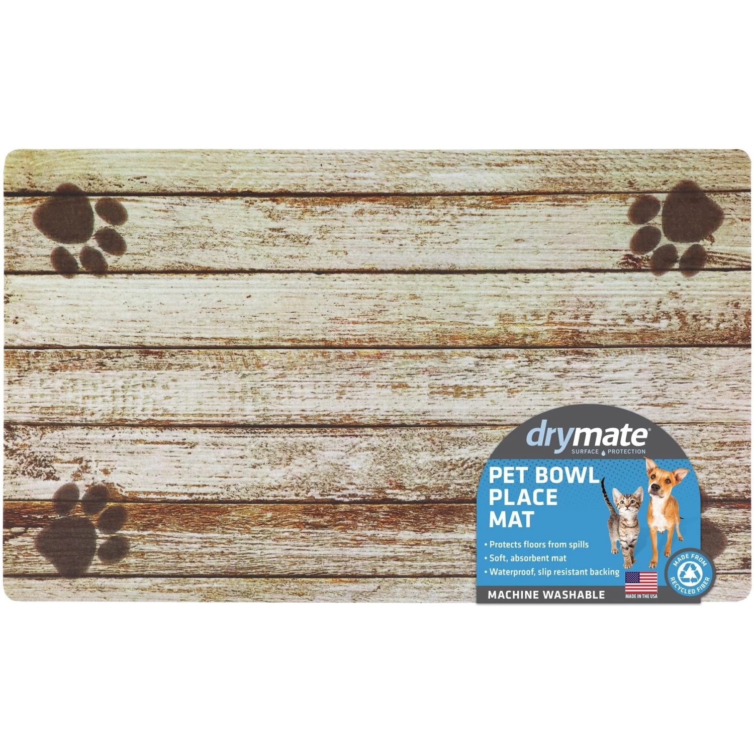 Drymate Absorbent Dog & Cat Bowl Food Mat
