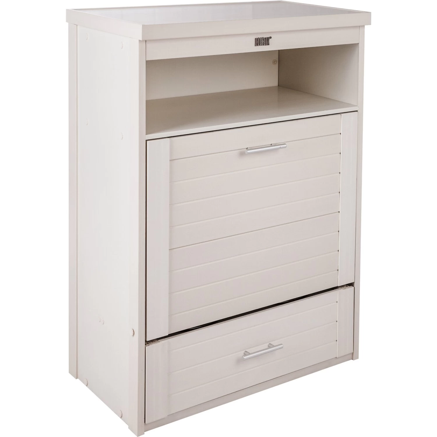 New Age Pet Dog Food Pantry W/ Double Bowl - Image 4