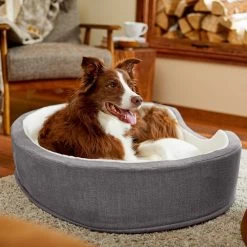 Frisco Bolster Cat & Dog Bed