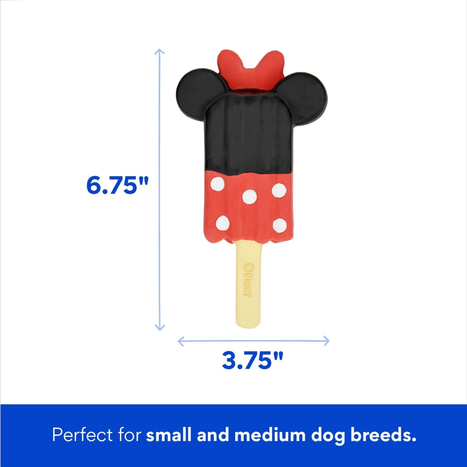 Disney Minnie Mouse Ice Pop Latex Squeaky Dog Toy - Image 2