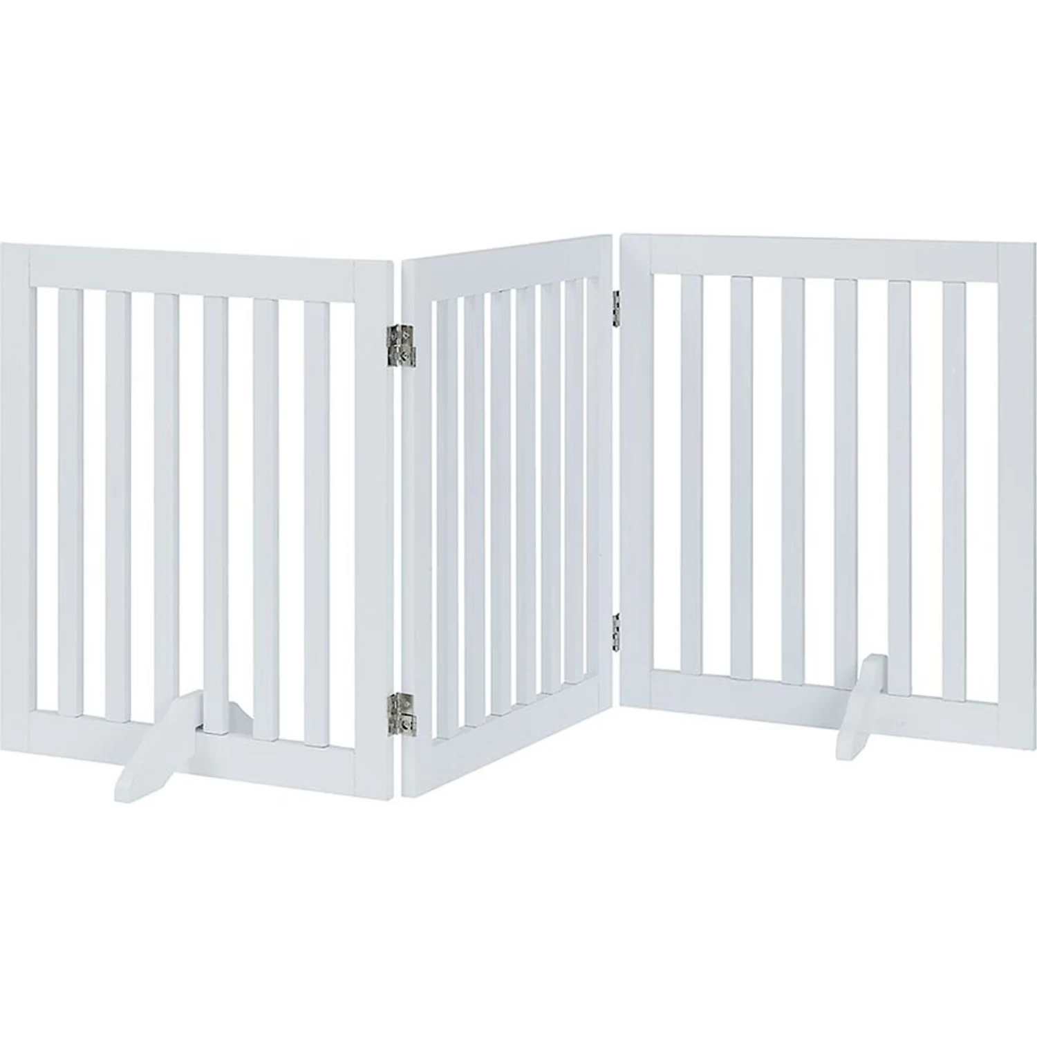 Unipaws 3 Panel Free Standing Dog Gate - Image 3
