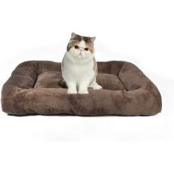 HappyCare Textiles Sleeping Cloud Bolster Cat & Dog Bed