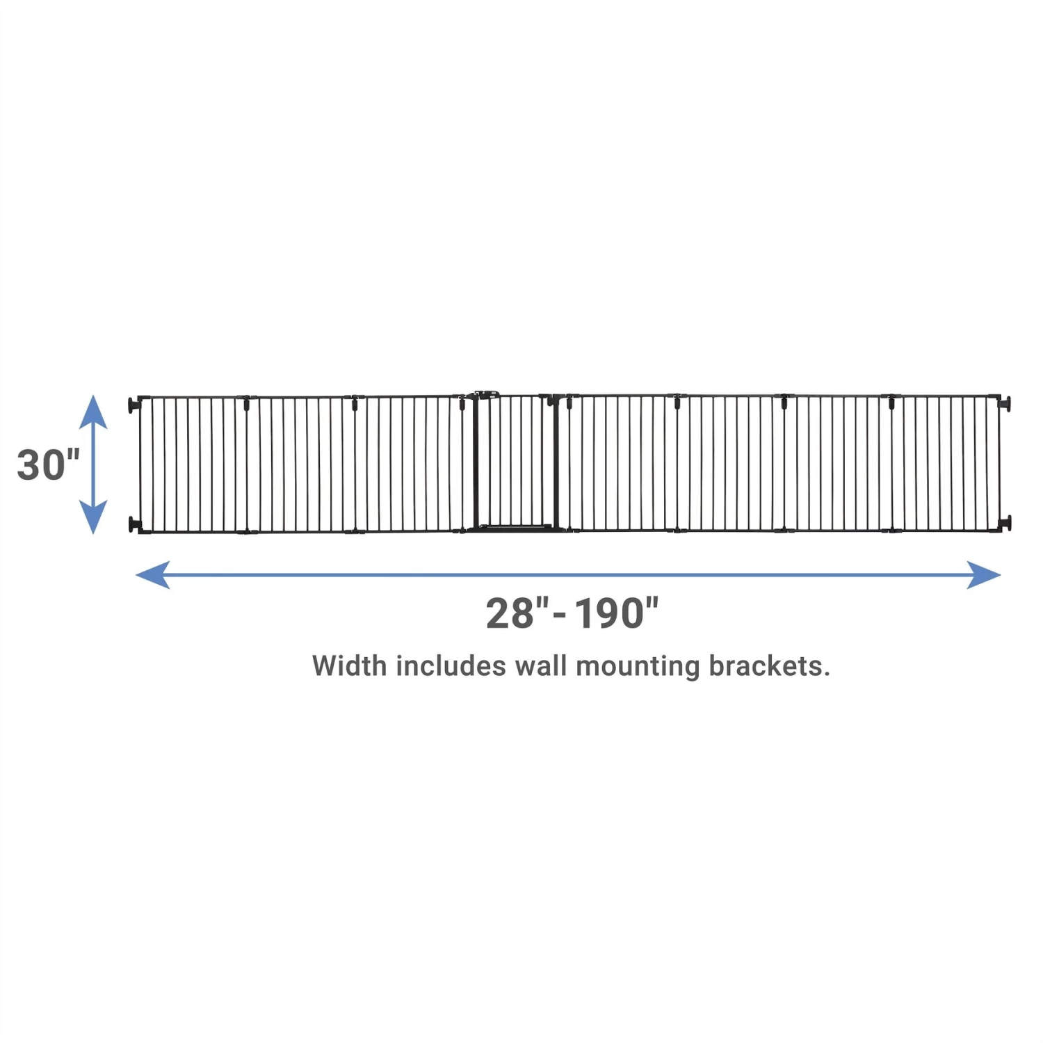 Frisco Steel 8-Panel Configurable Dog Gate & Playpen - Image 2