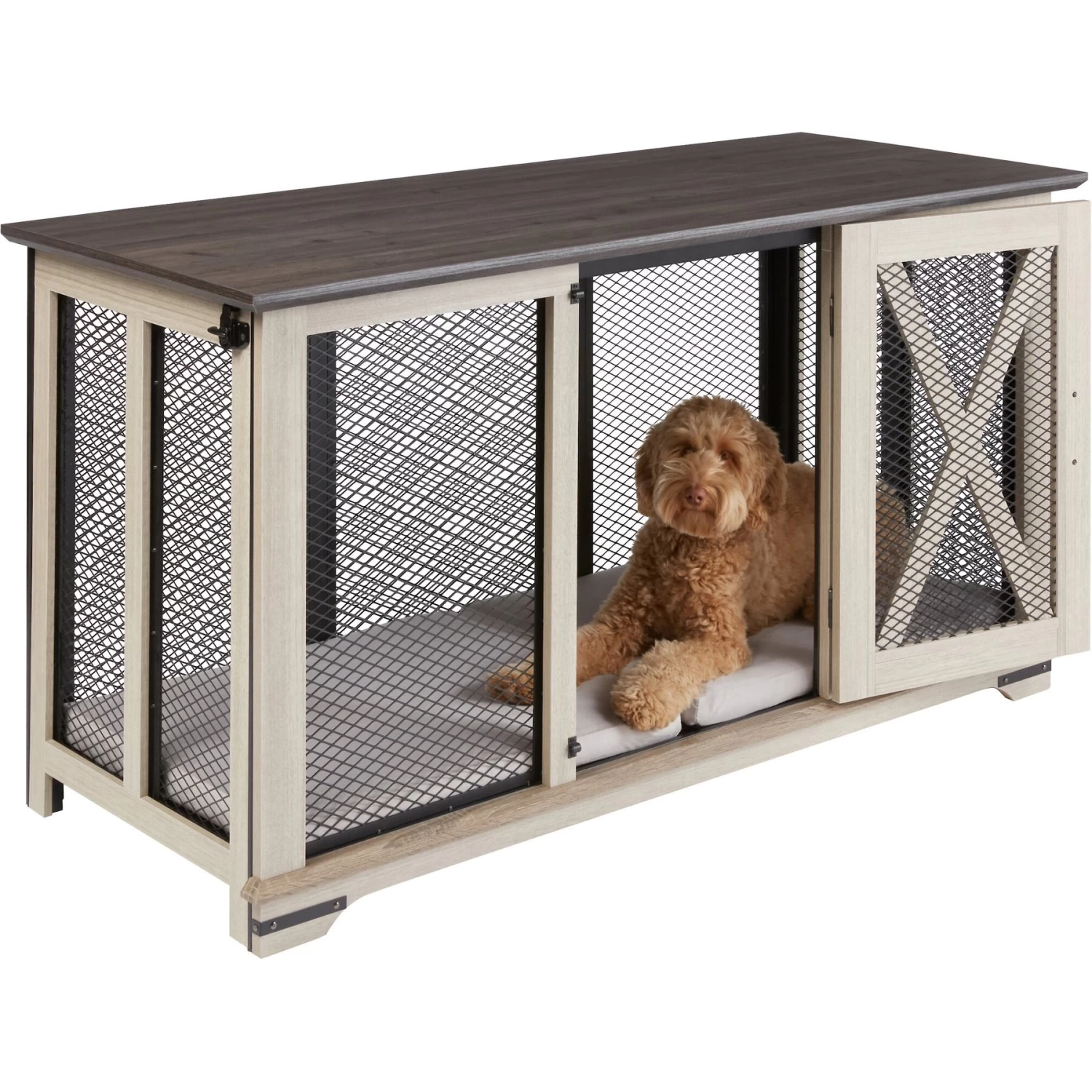 Frisco "Denver" Dog Crate Credenza & Mat Kit - Image 4