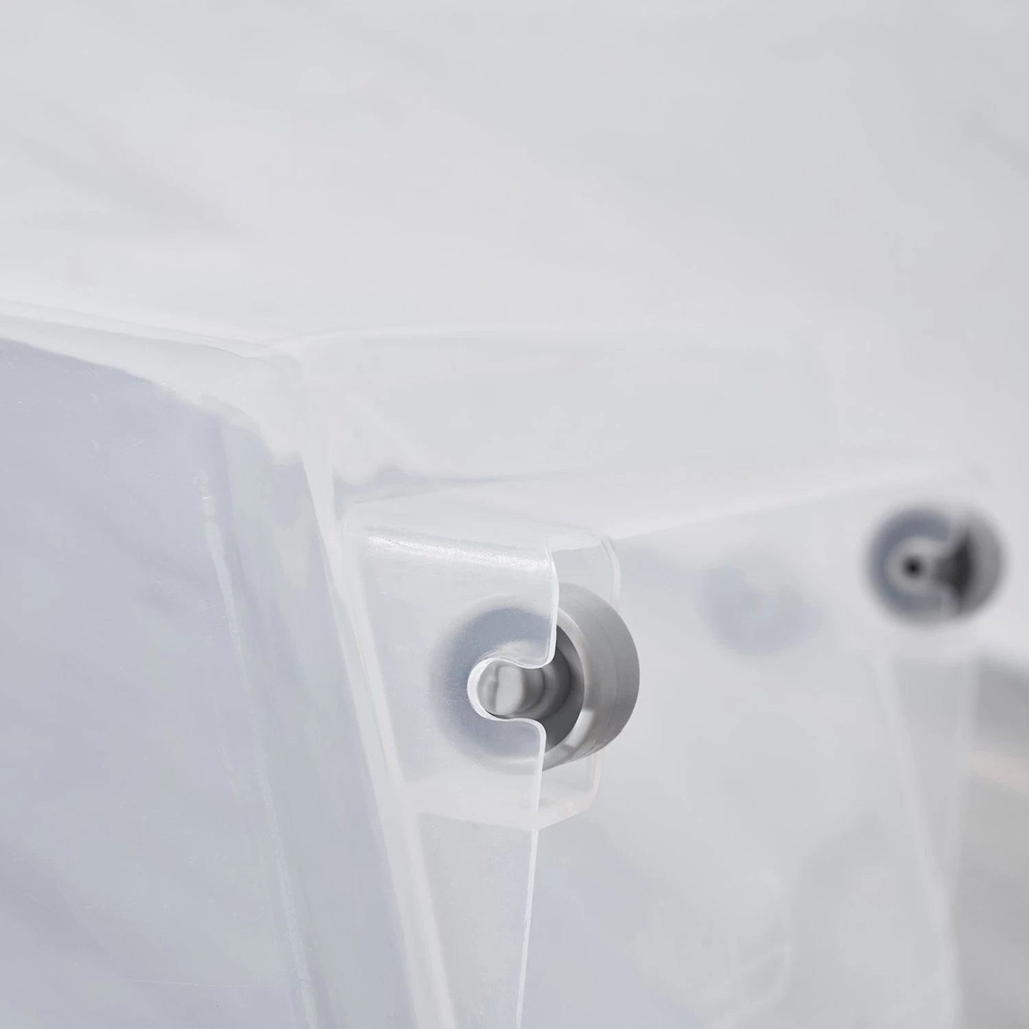 Hanamya BPA Free Pet Food Storage Container & Measuring Cup, White - Image 9