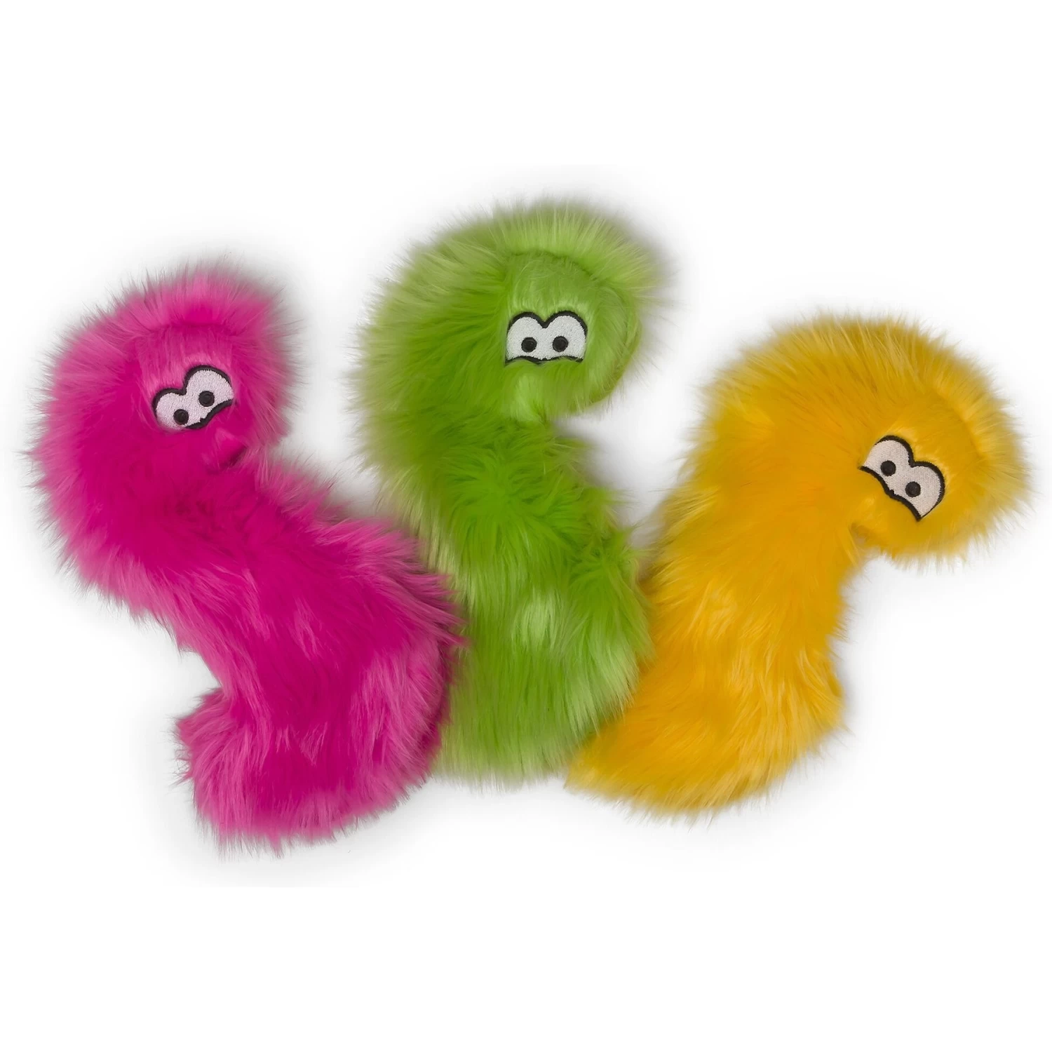 West Paw Geraldine Squeaky Stuffing-Free Plush Dog Toy - Image 3