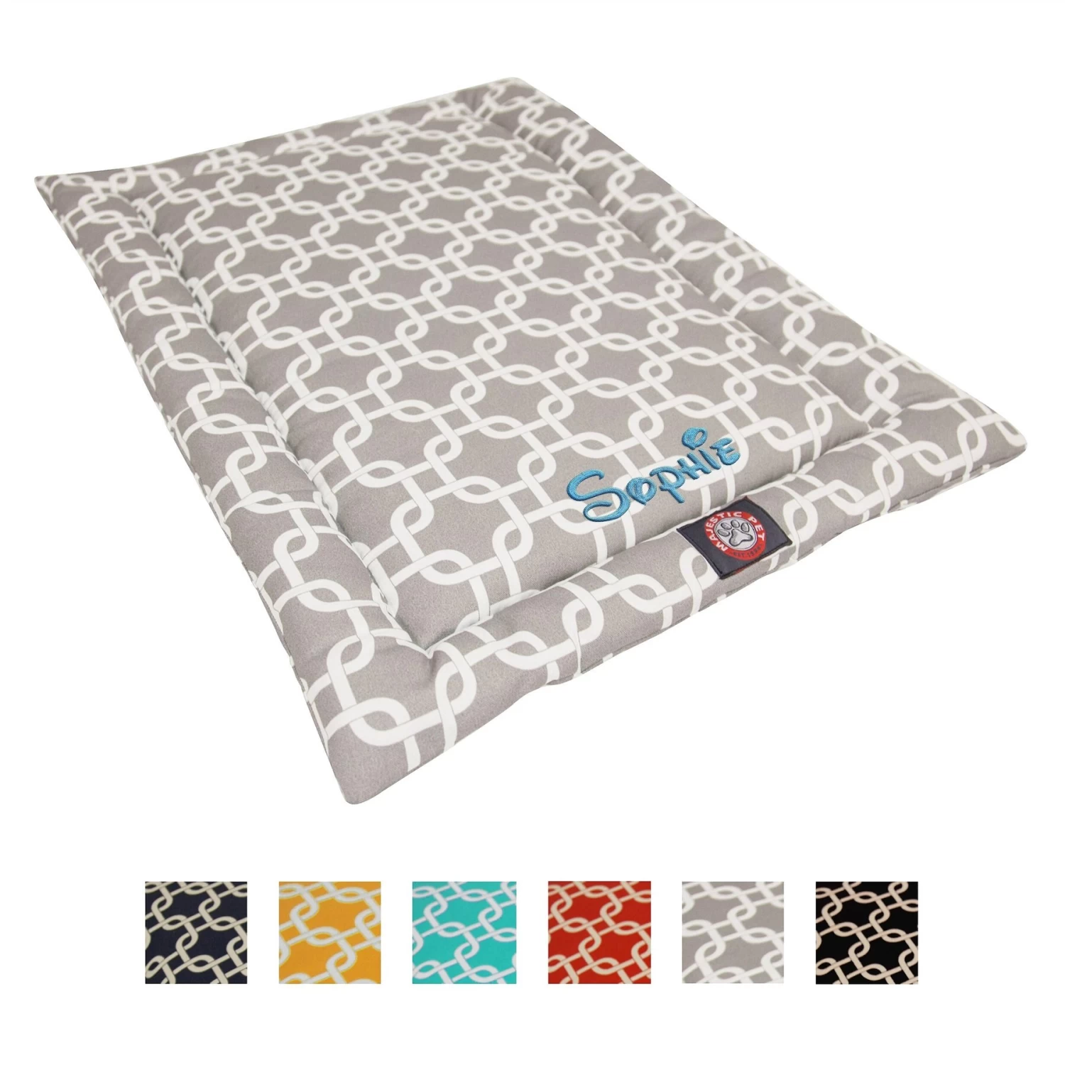 Majestic Pet Links Personalized Dog Crate Mat