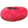HDP Round Fuzzy Bolster Dog Bed