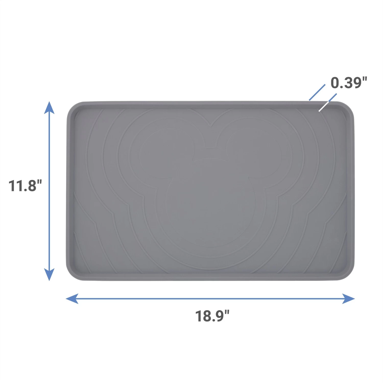 Disney Mickey Silicone Dog & Cat Food Mat - Image 2