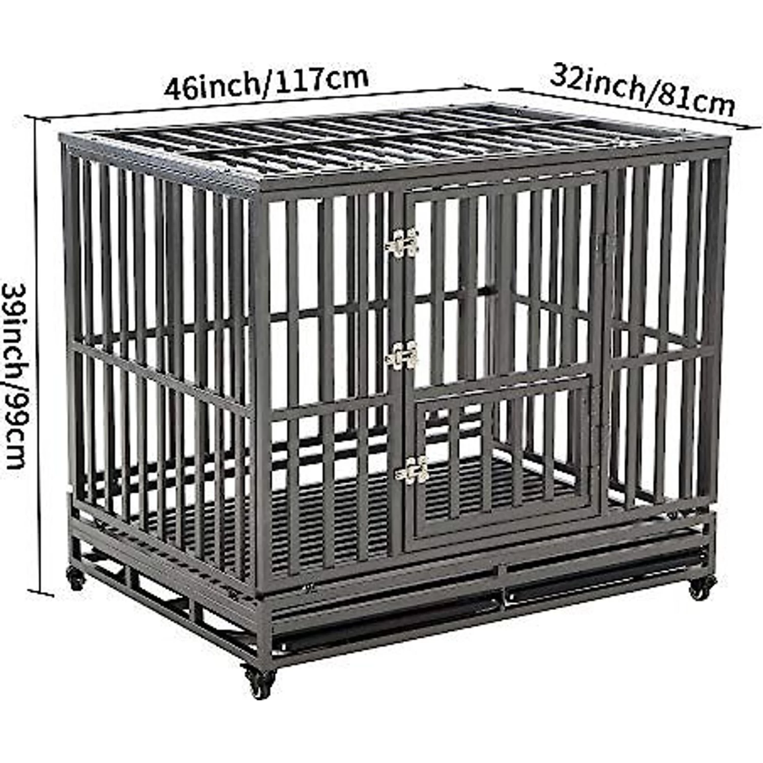 SMONTER Heavy Duty I Shape Dog Crate & Playpen - Image 2
