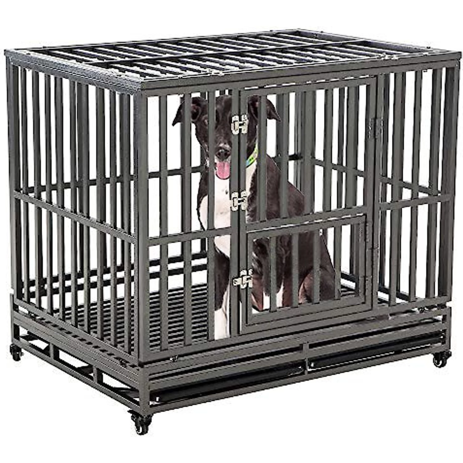 SMONTER Heavy Duty I Shape Dog Crate & Playpen - Image 3